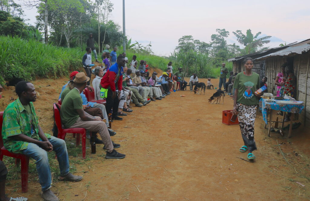 Membres RENE Mabondo:partage d'un repas:Muyiku:27 01 2023