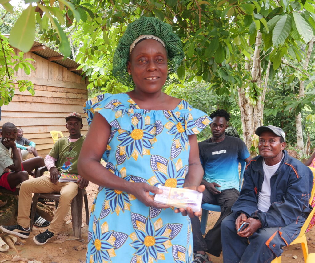 Mme Lydie_tresoriere_Diambu Ghamangu_ Mamiengue_26 11 2024