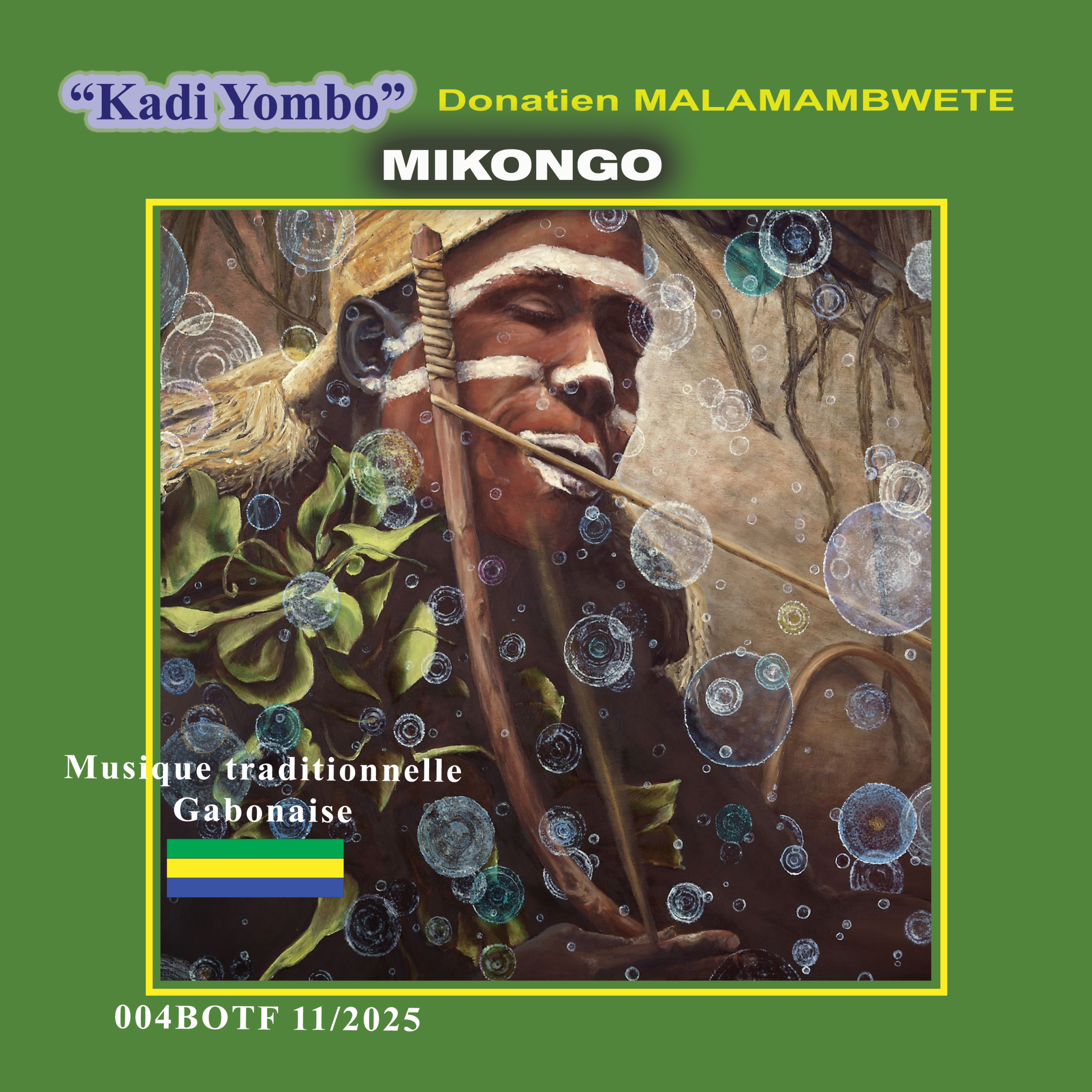 Cover Album MALAMAMBWETE Donatien Blessings of the forest