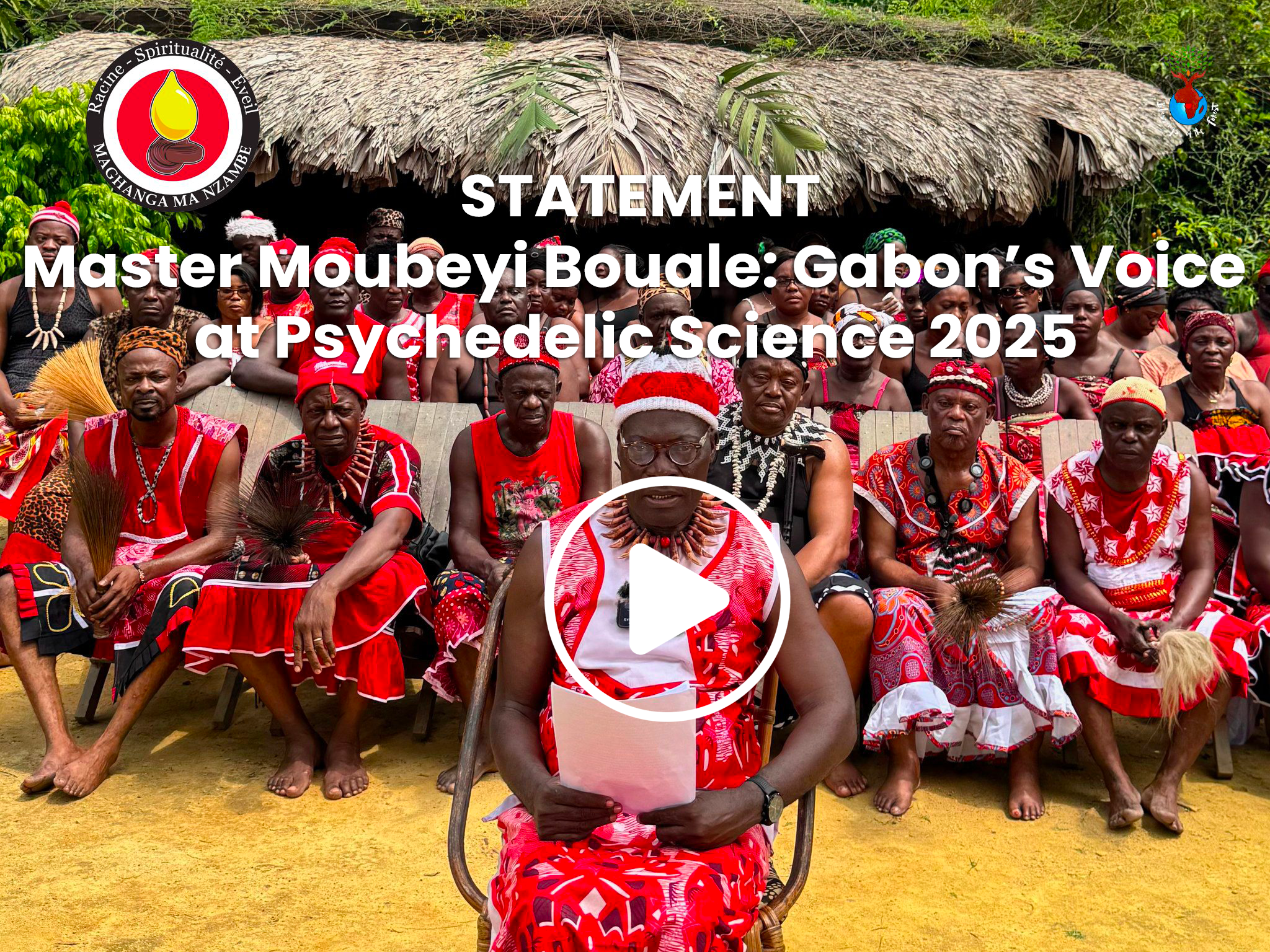 STATEMENT Master Moubeyi Bouale: Gabon’s Voice at Psychedelic Science 2025