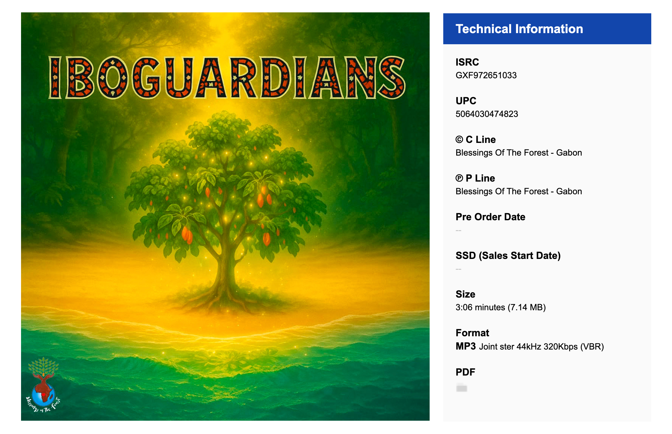 Ibogaine Roots (Remastered) – Yann Guignon (Missambo)- Route Note deezer, apple music